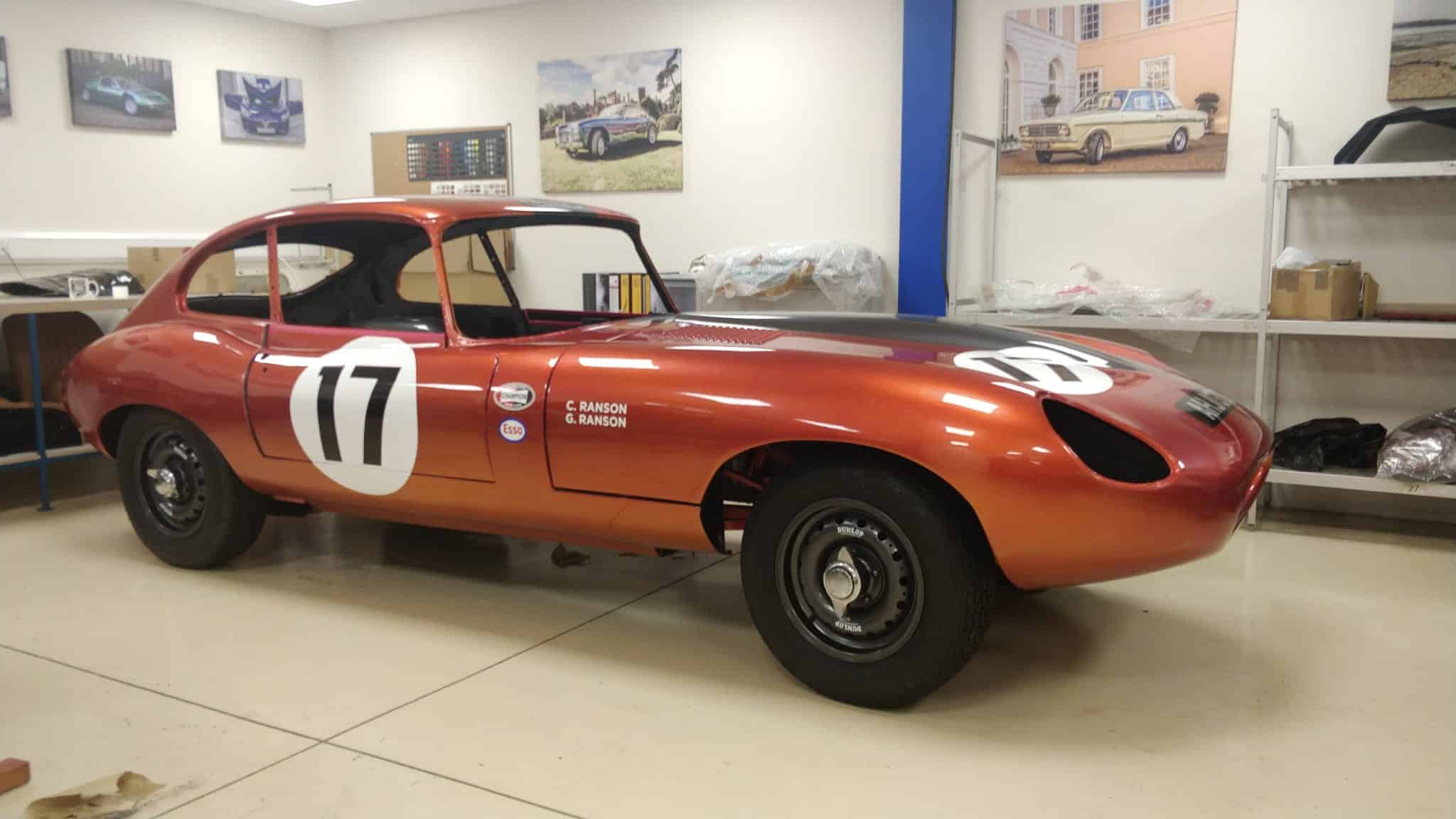 061219 Jaguar E Type Race Car 8