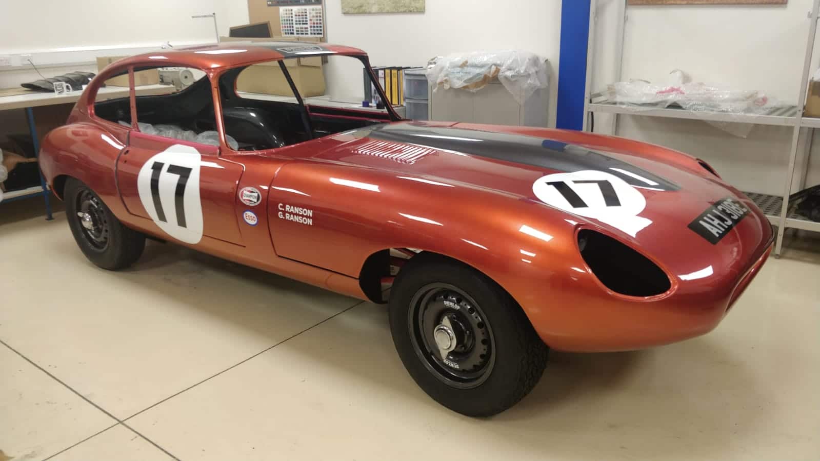 061219 Jaguar E Type Race Car 9
