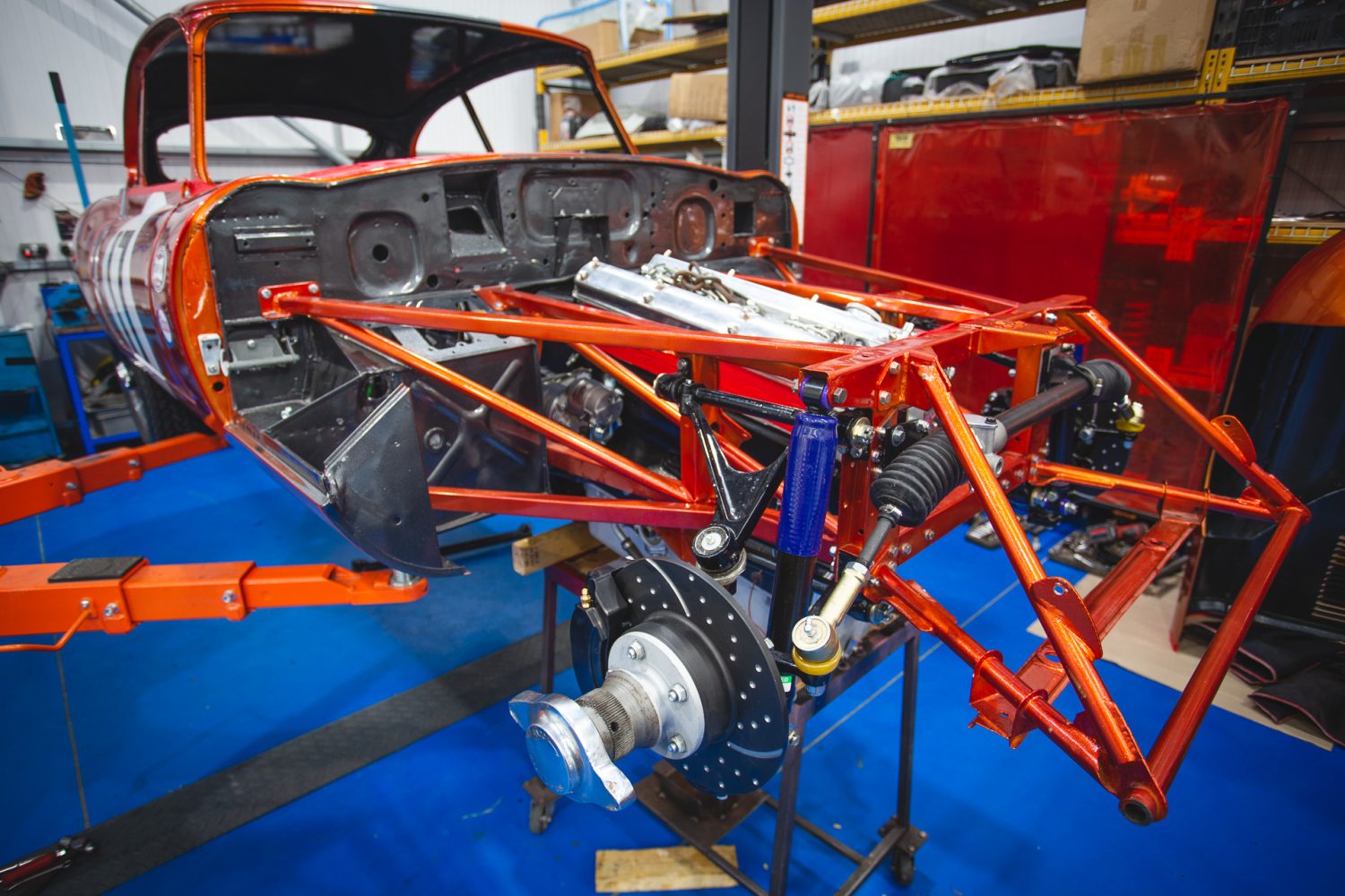 EType Racecar Engine and Gearbox Bridge Classic Cars