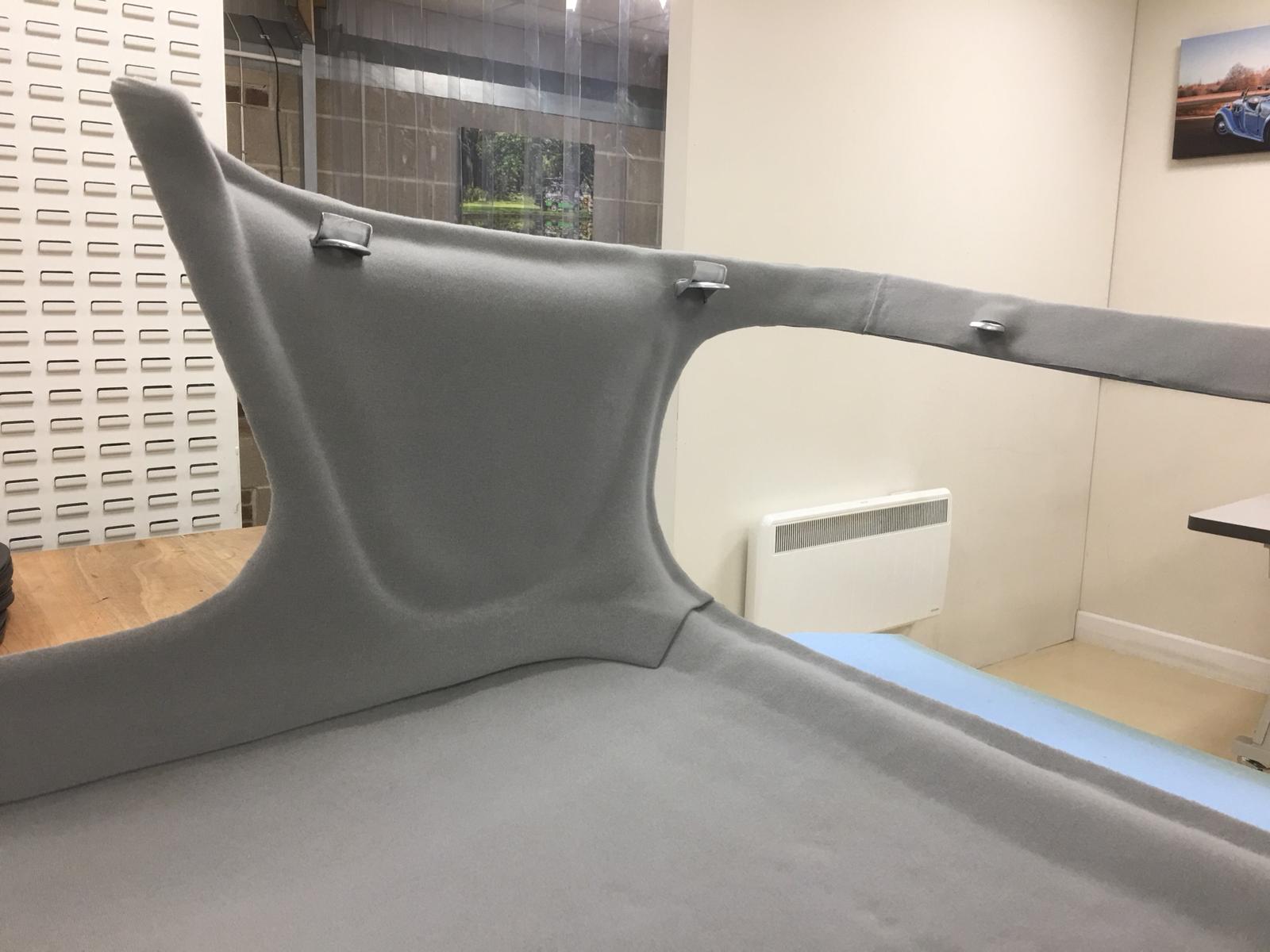 160120 Daimler Dart Ceiling Cloth 5