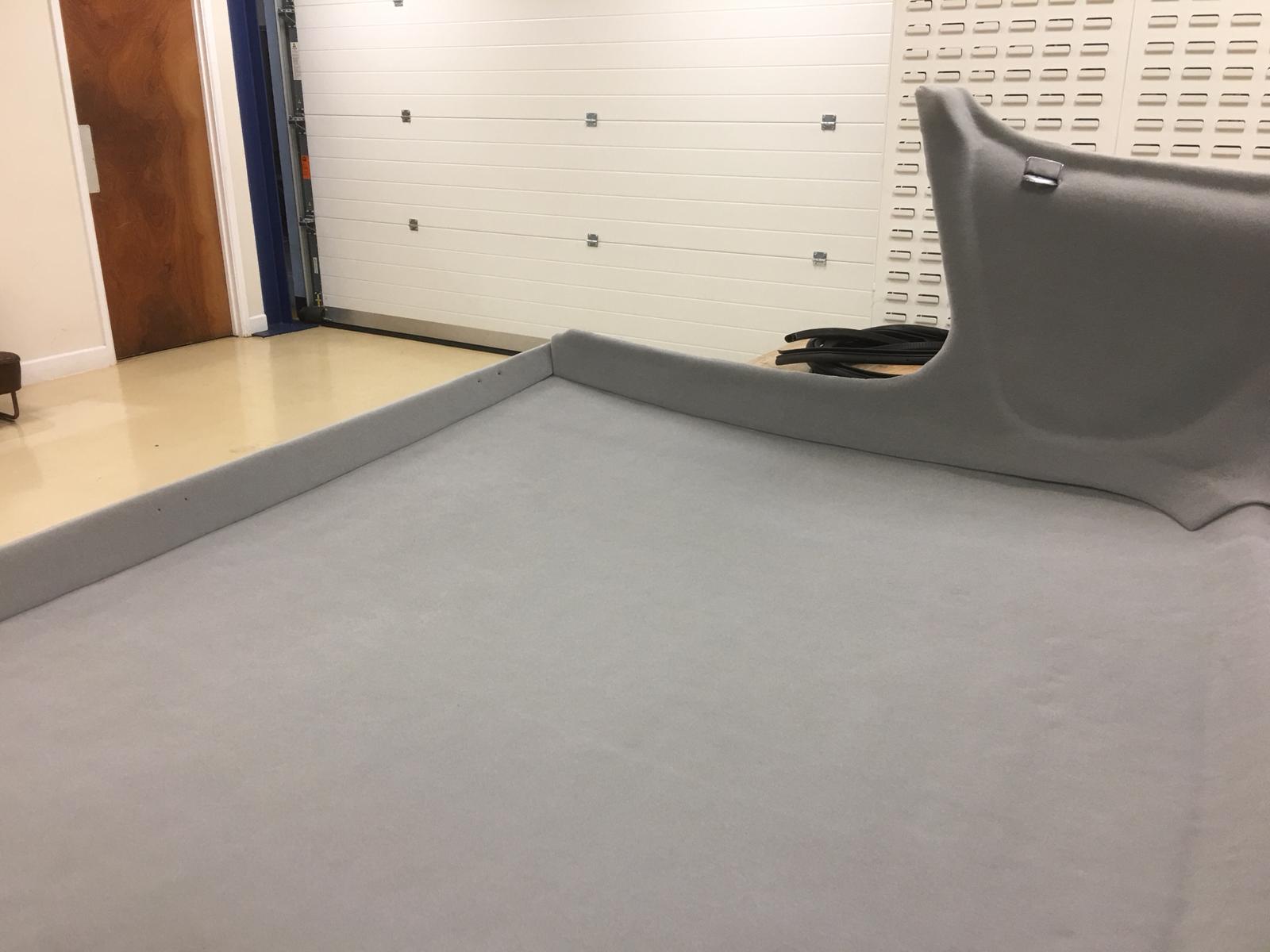 160120 Daimler Dart Ceiling Cloth
