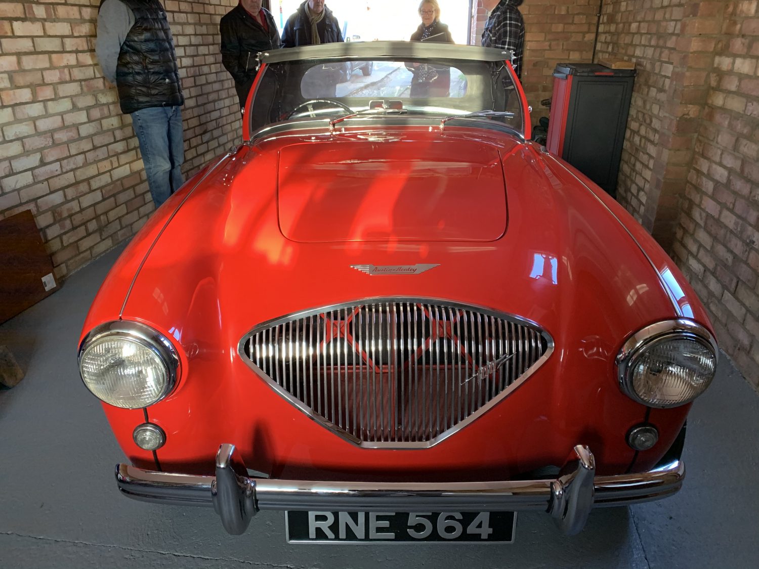 231219 Austin Healey delivered home for Christmas 2 1