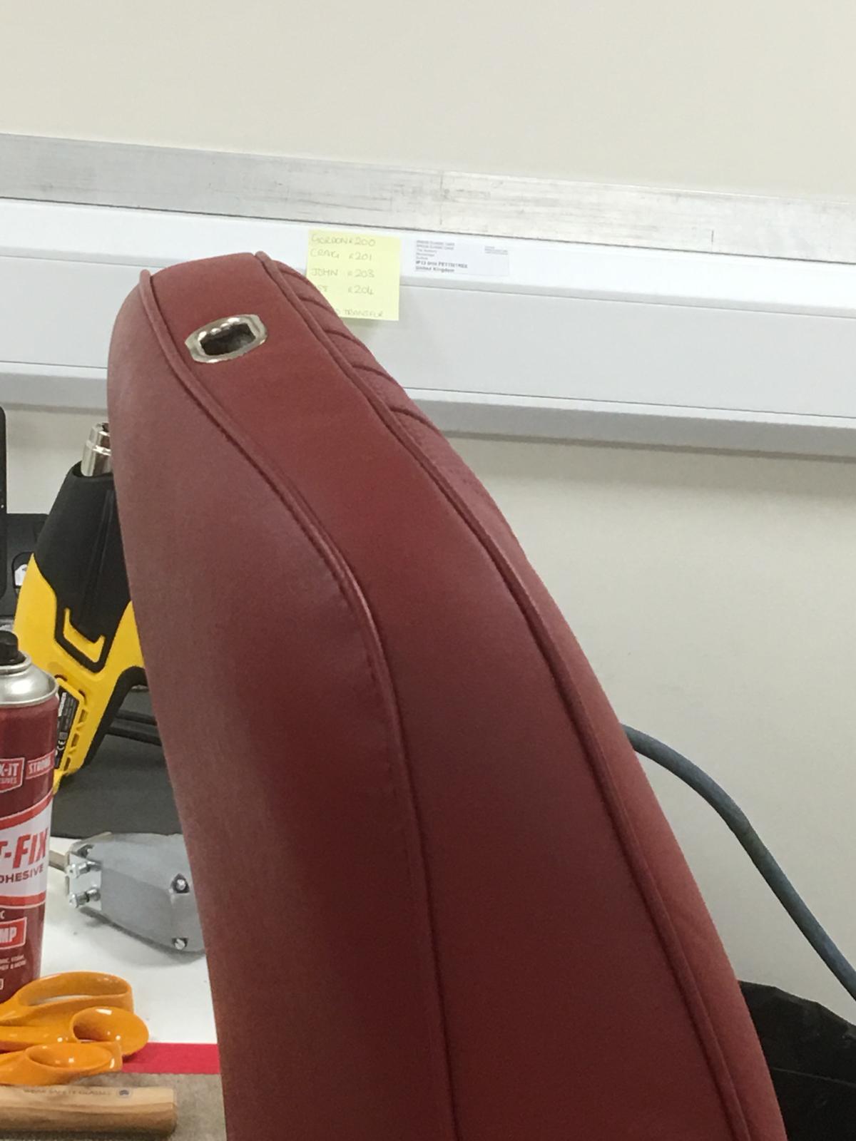 Jaguar E type Trim Golden Sands See Kath whatsapp3 1