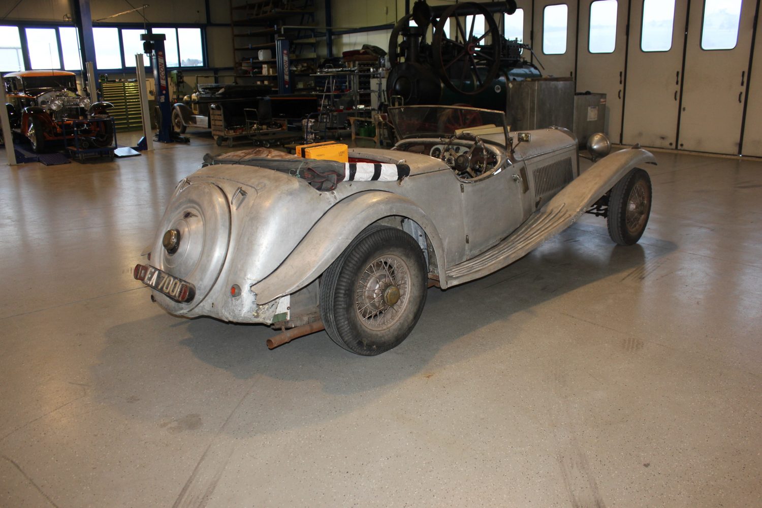 1935 1936 Jensen White Lady 10