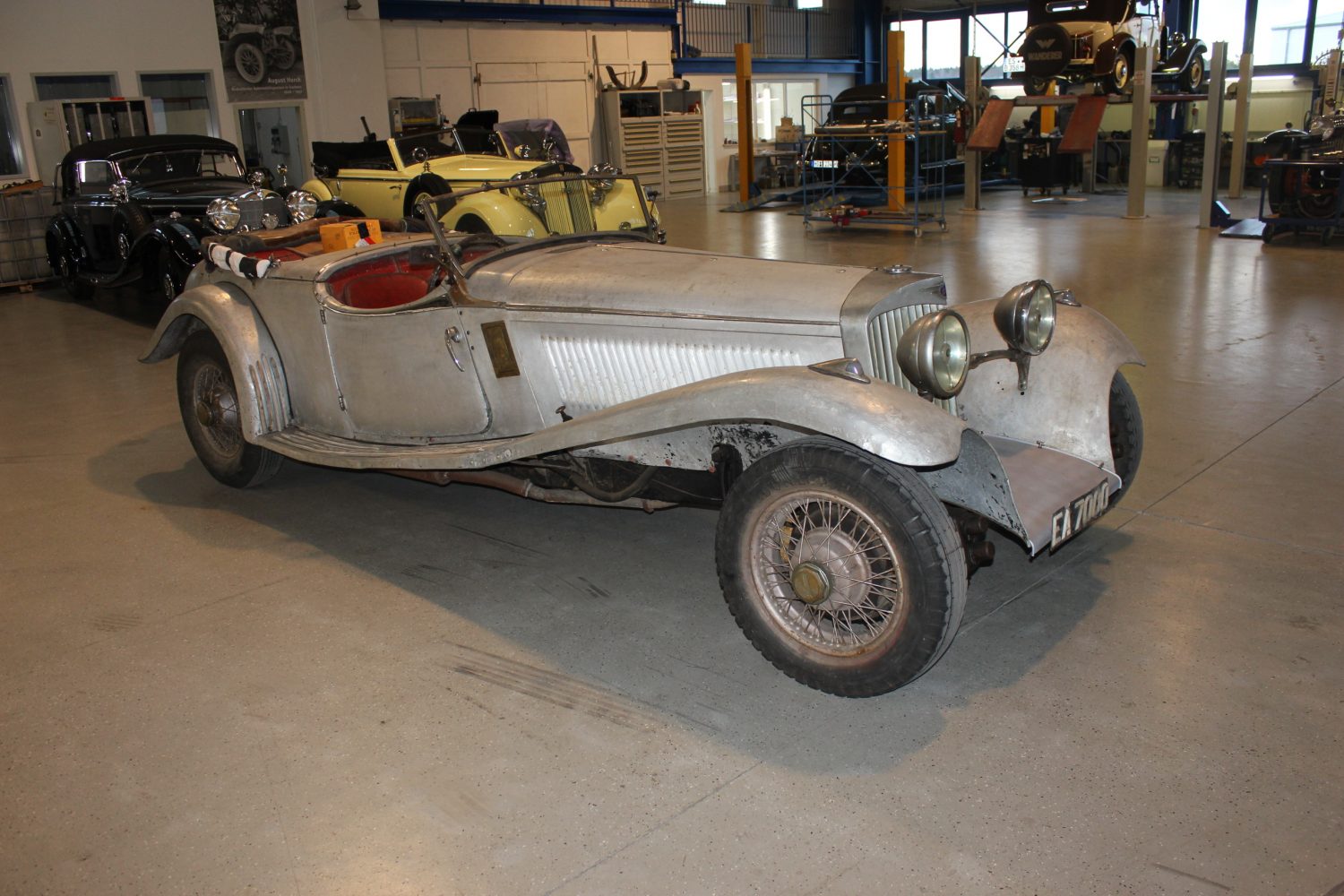 1935 1936 Jensen White Lady 7 2