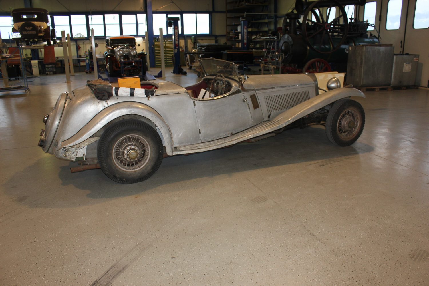 1935 1936 Jensen White Lady 9 2