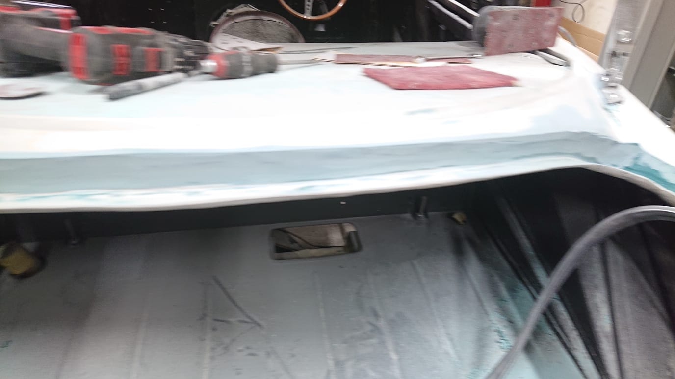 1957 Jensen 328 BootTrimLineUp10