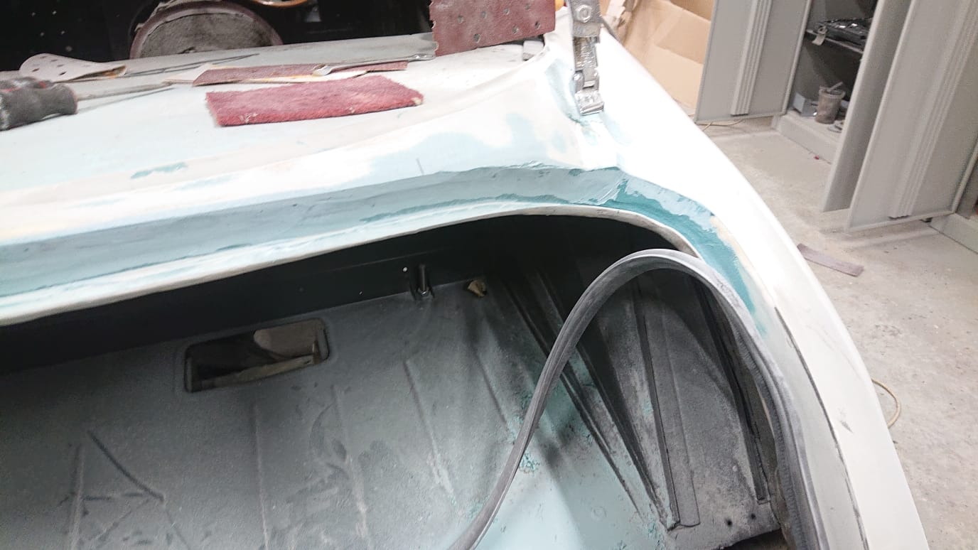 1957 Jensen 328 BootTrimLineUp9
