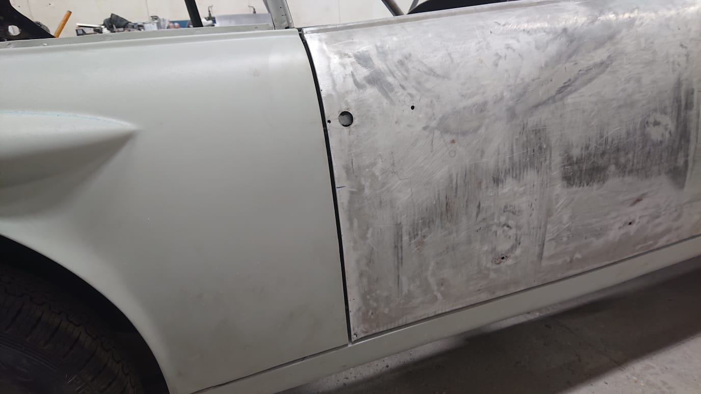 1957 Jensen 328 Panels Lining up4 1