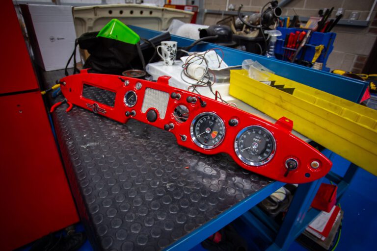 1960 MGA Dash Wiring Bridge Classic Cars