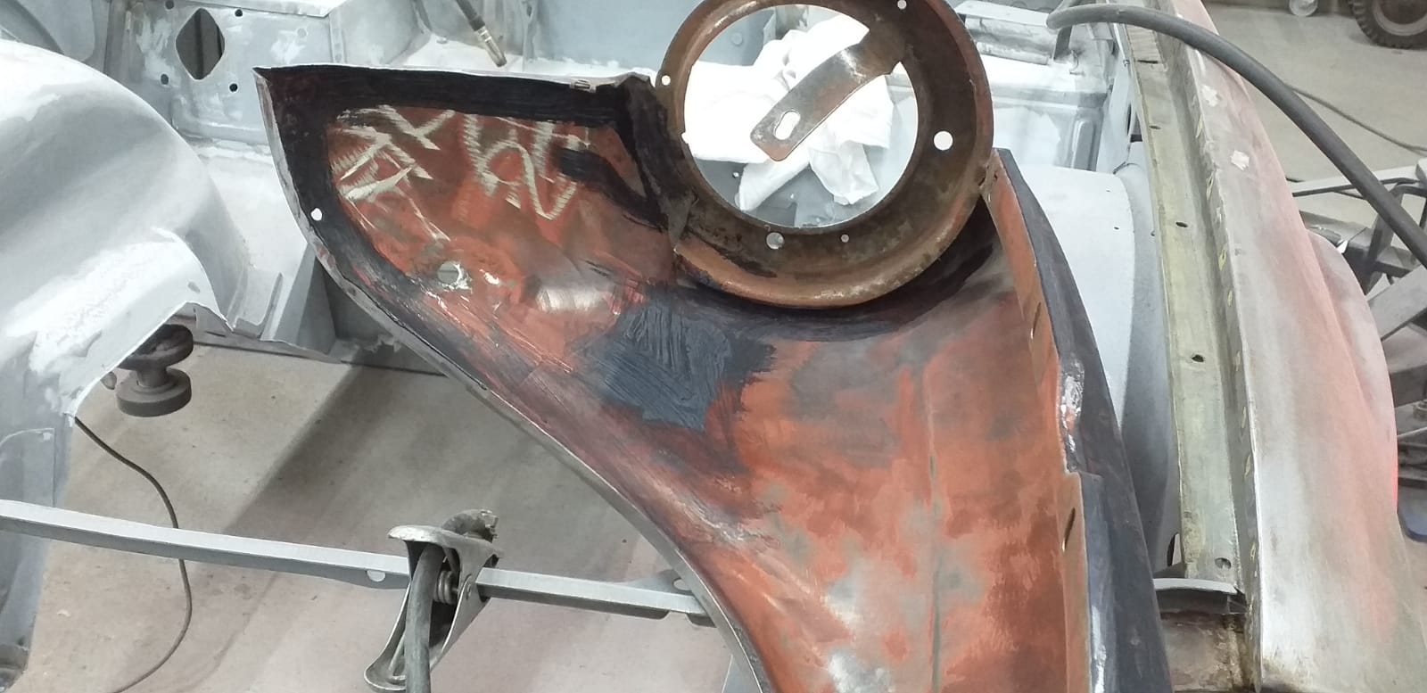 310120 1976 Triumph TR6 Bare Metal Strip 13 1