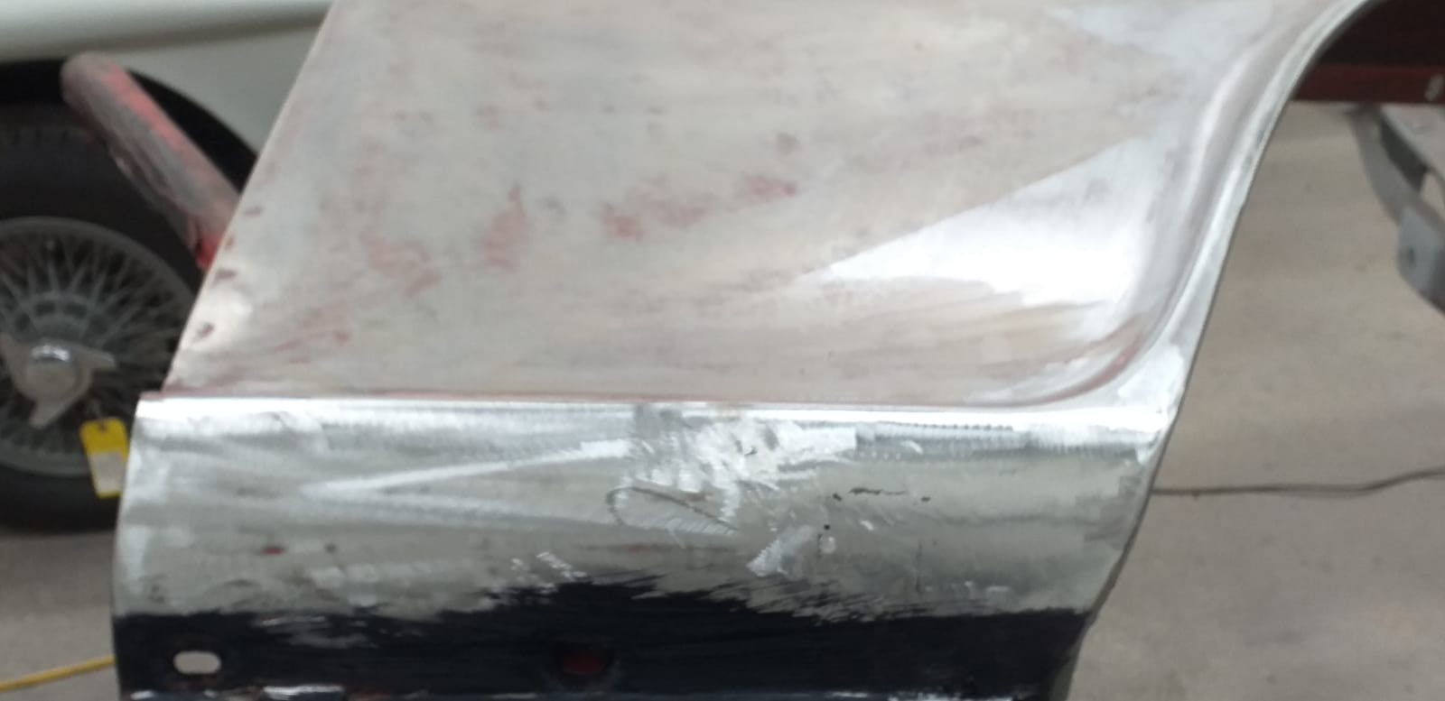310120 1976 Triumph TR6 Bare Metal Strip 23 1