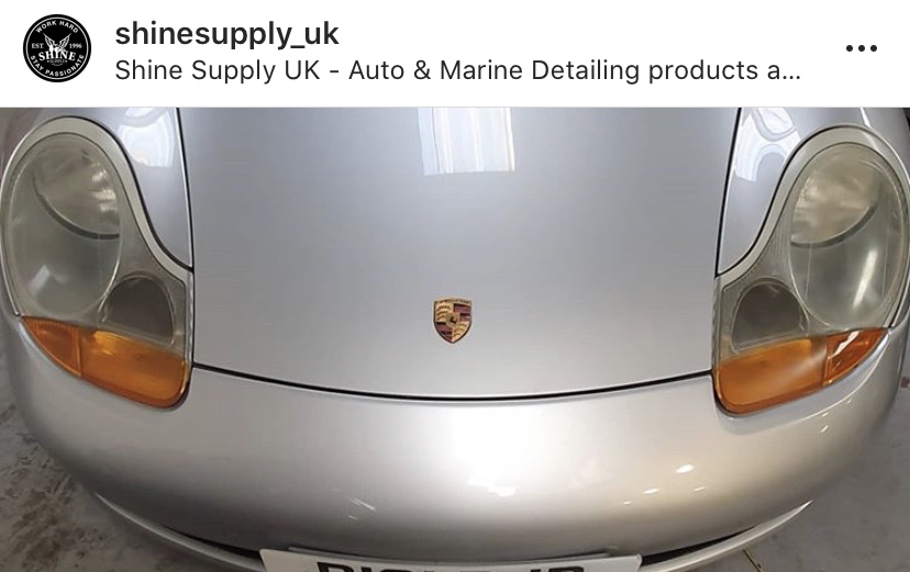 010320 Porsche Boxter Headlight Clean 2