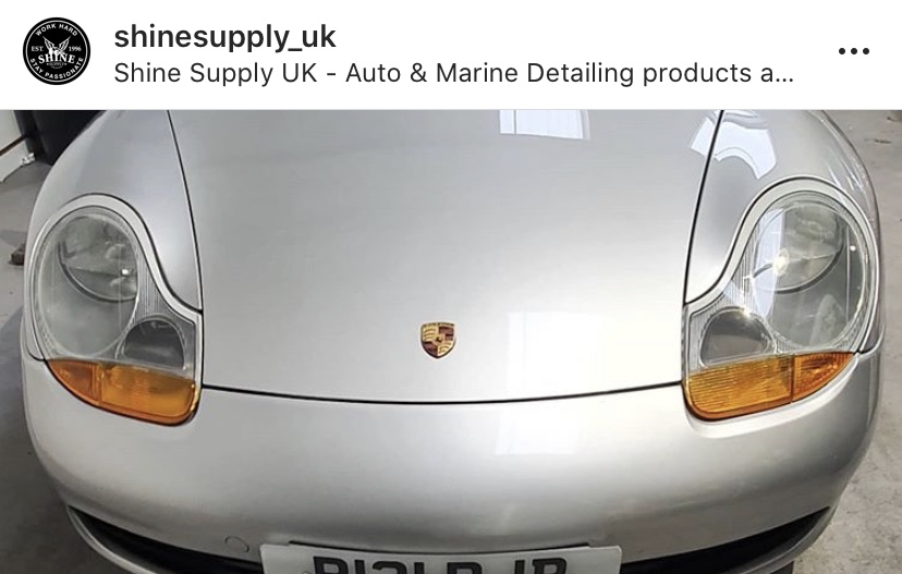 010320 Porsche Boxter Headlight Clean 3