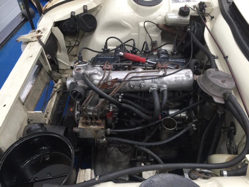 Peugeot 504 Restoration: Engine Works - Bridge Classic Cars