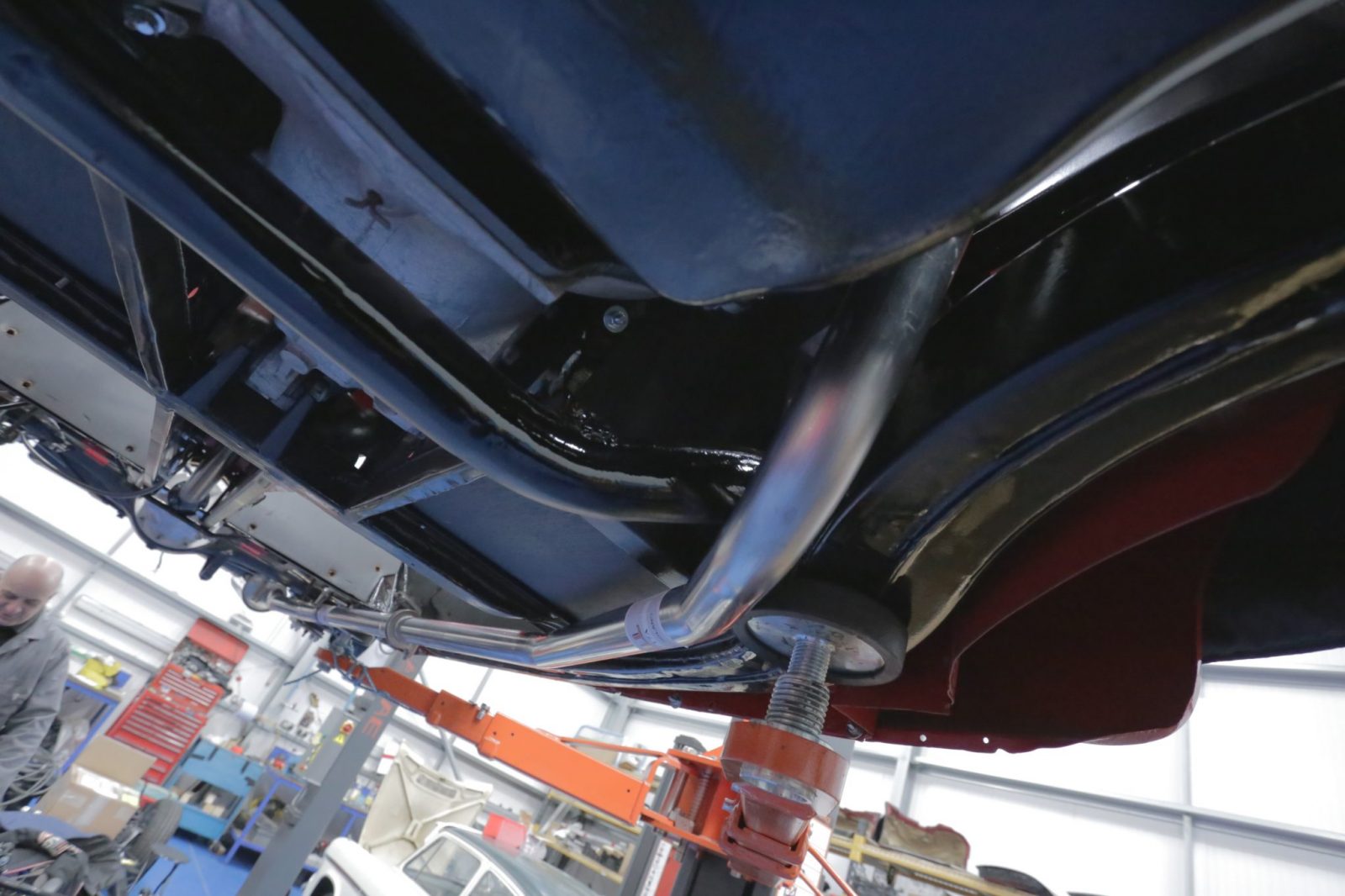 1960 MGA Spash Guards Exhaust7 1