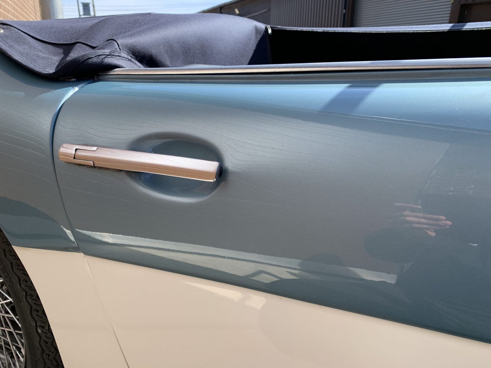 240320 1960 Austin Healey 3000 Paint Repairs 1