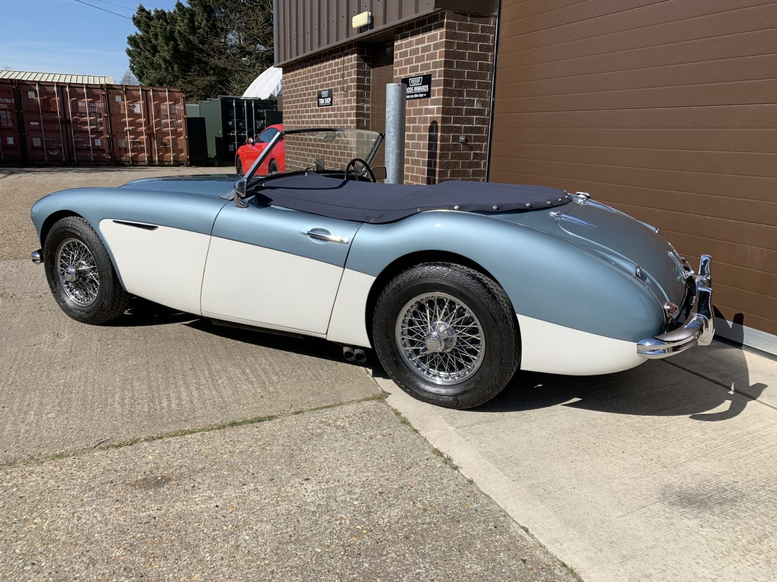 240320 1960 Austin Healey 3000 Paint Repairs 3 1