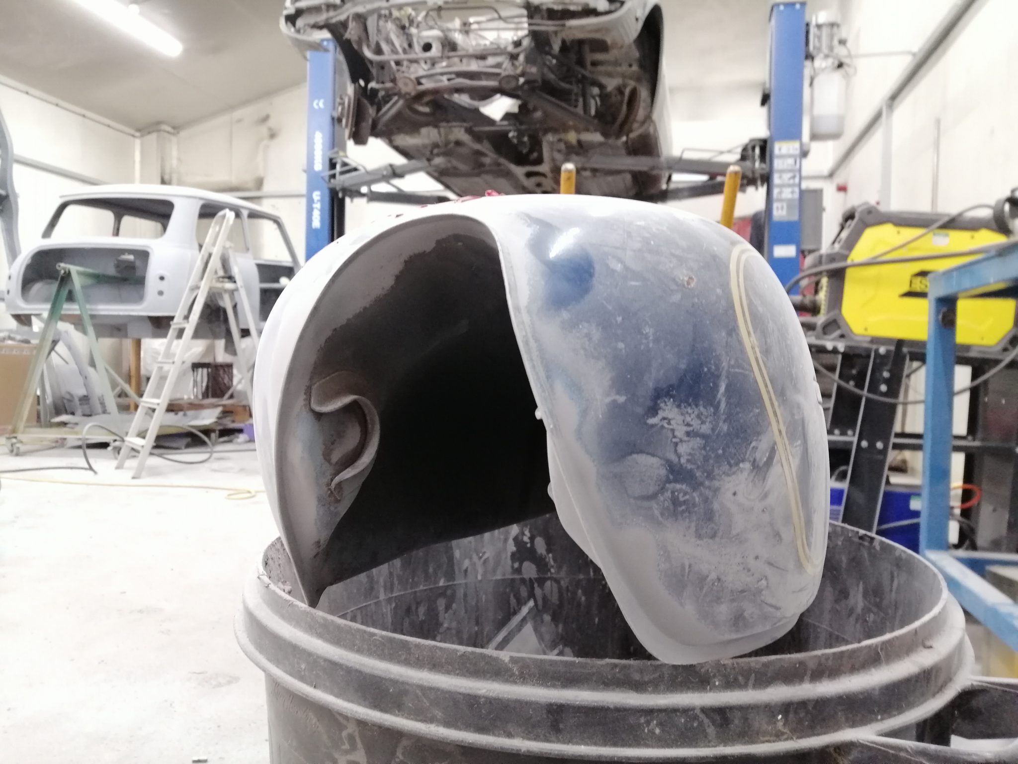 270220 Suzuki Tank Sandblasted 1