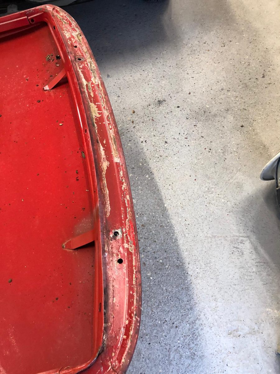 TR6 Hardtop Progress Antony1 1