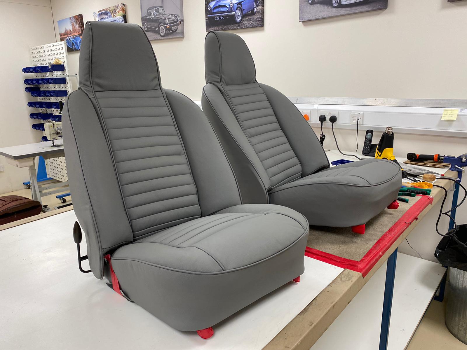 TR6 Seats finished8 1