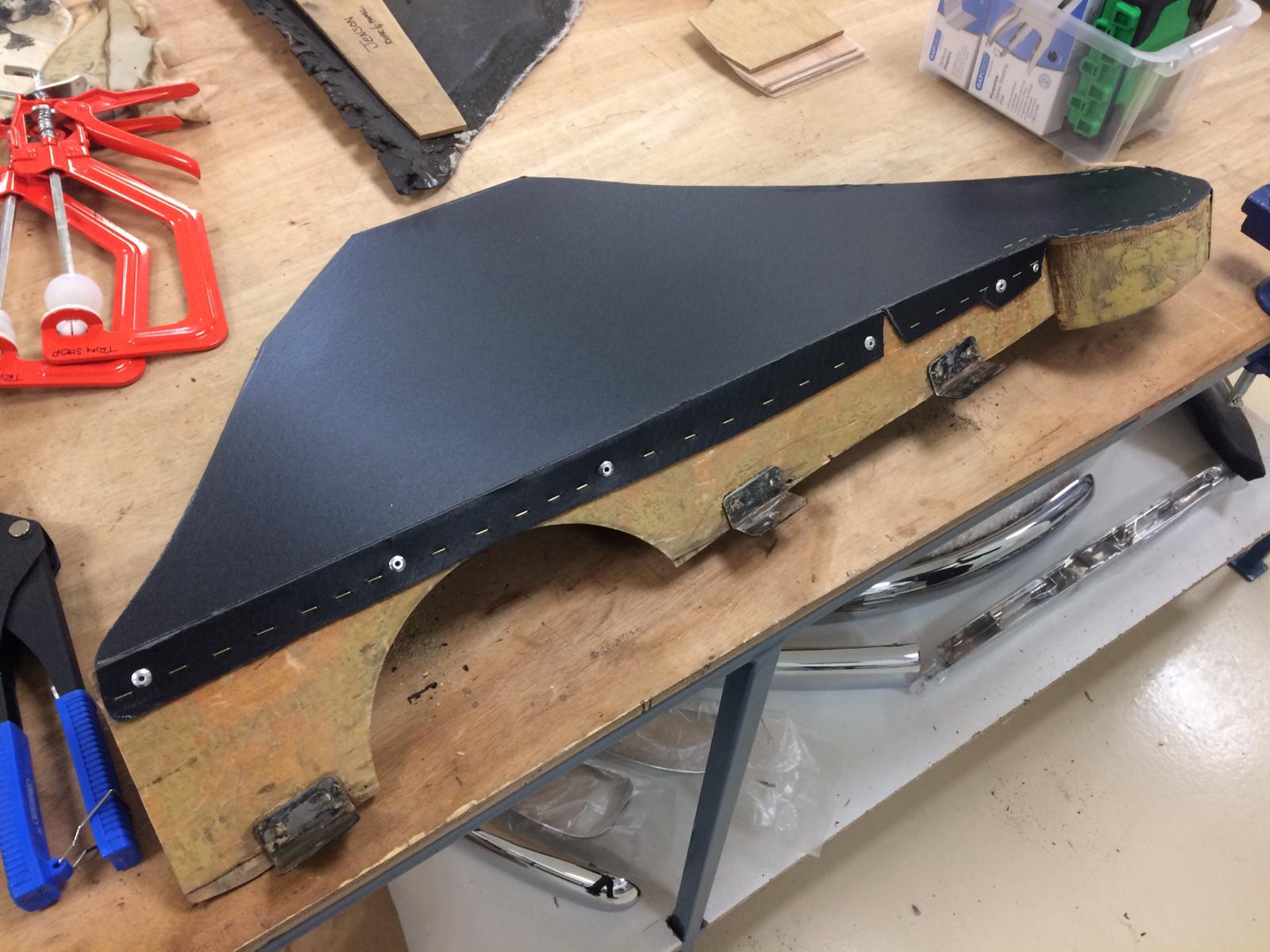 070520 Jensen 541R Interior Rebuild 12 1