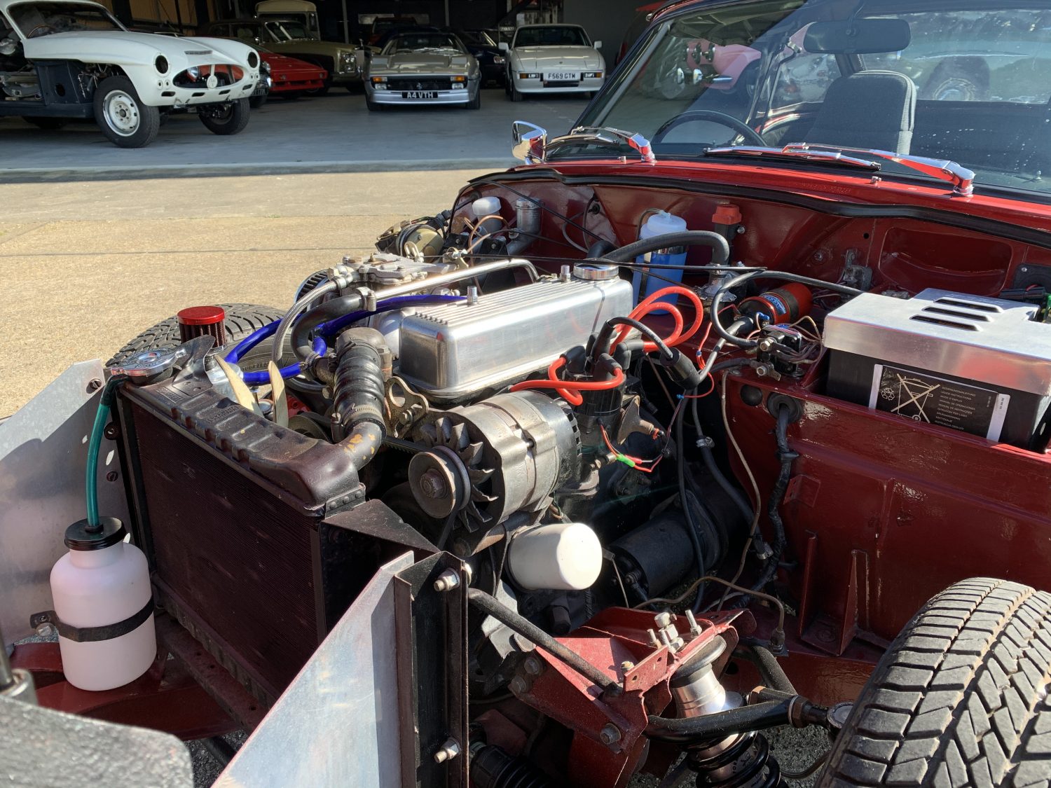 080520 1976 Triumph Spitfire 1500 with Overdrive arriving 11 1