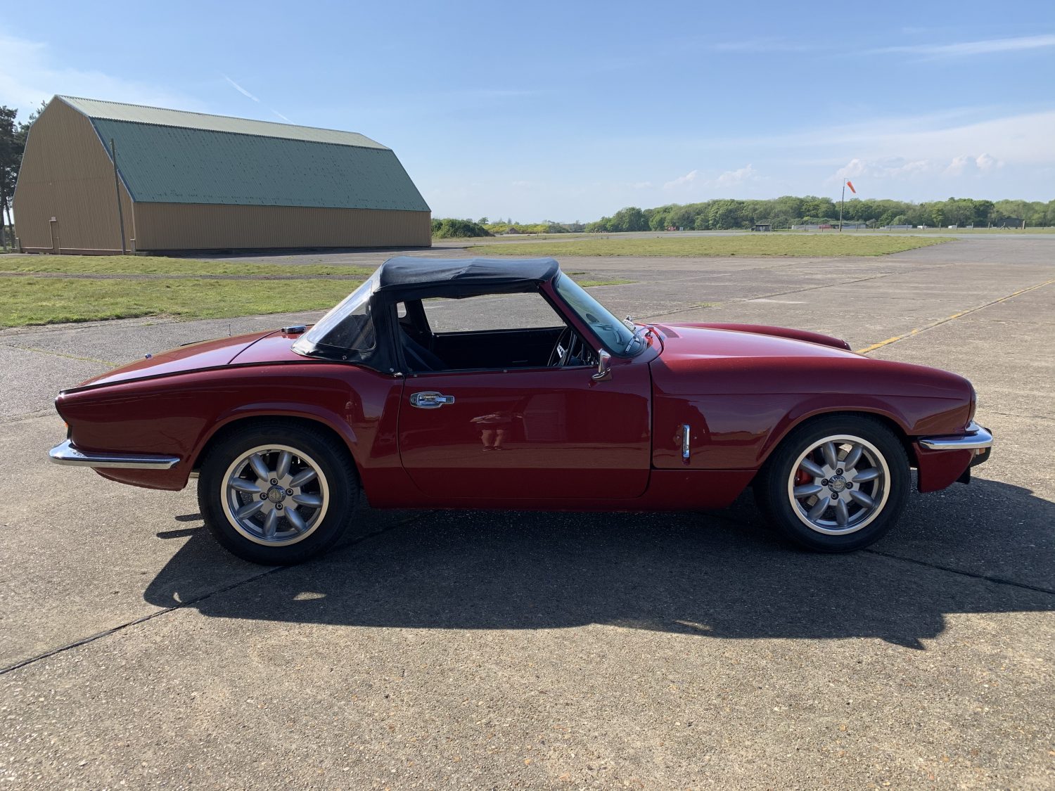 080520 1976 Triumph Spitfire 1500 with Overdrive arriving 7 1