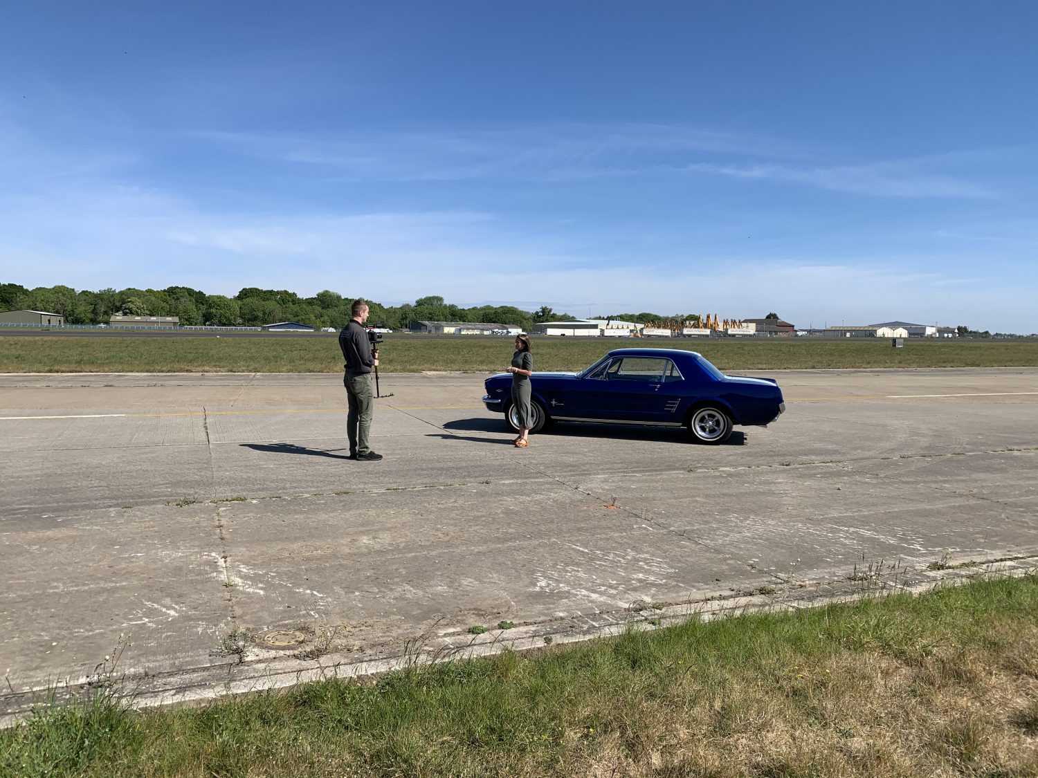 180520 BTS 1966 Ford Mustang Photoshoot 1