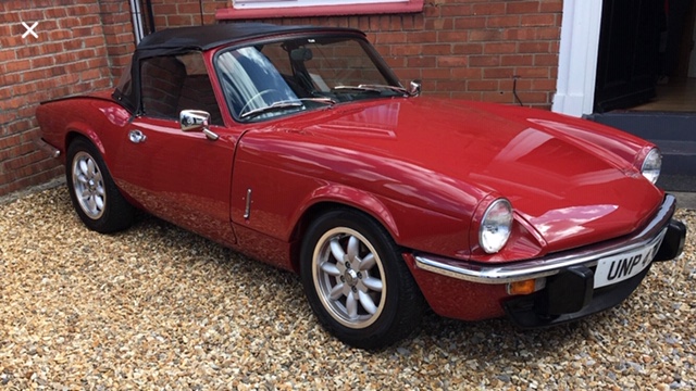 1976 Triumph Spitfire 1500 08 1