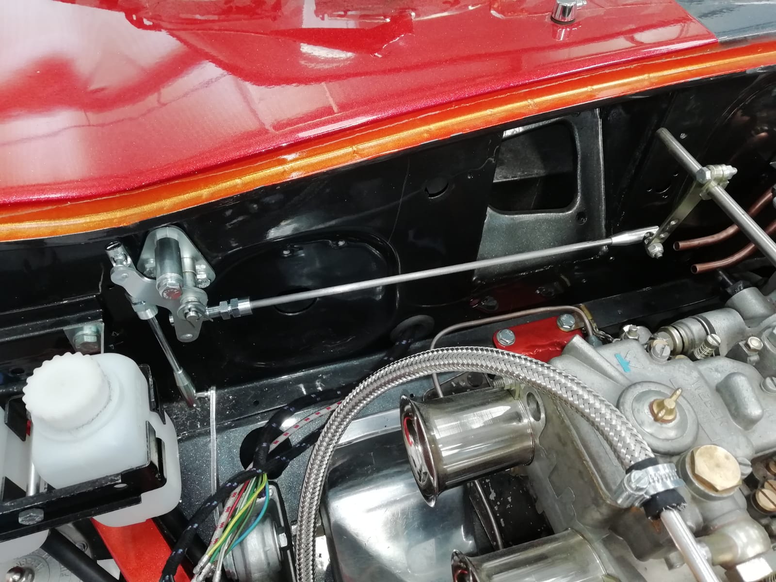 E Type Racecar Throttle Linkage1 1