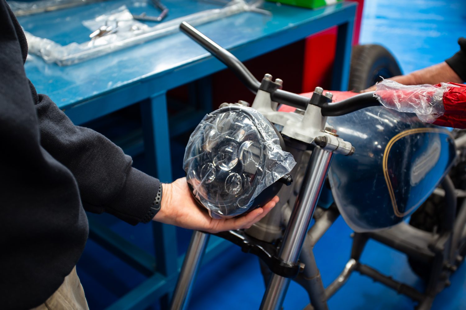 110620 1963 Headlight for Suzuki 1