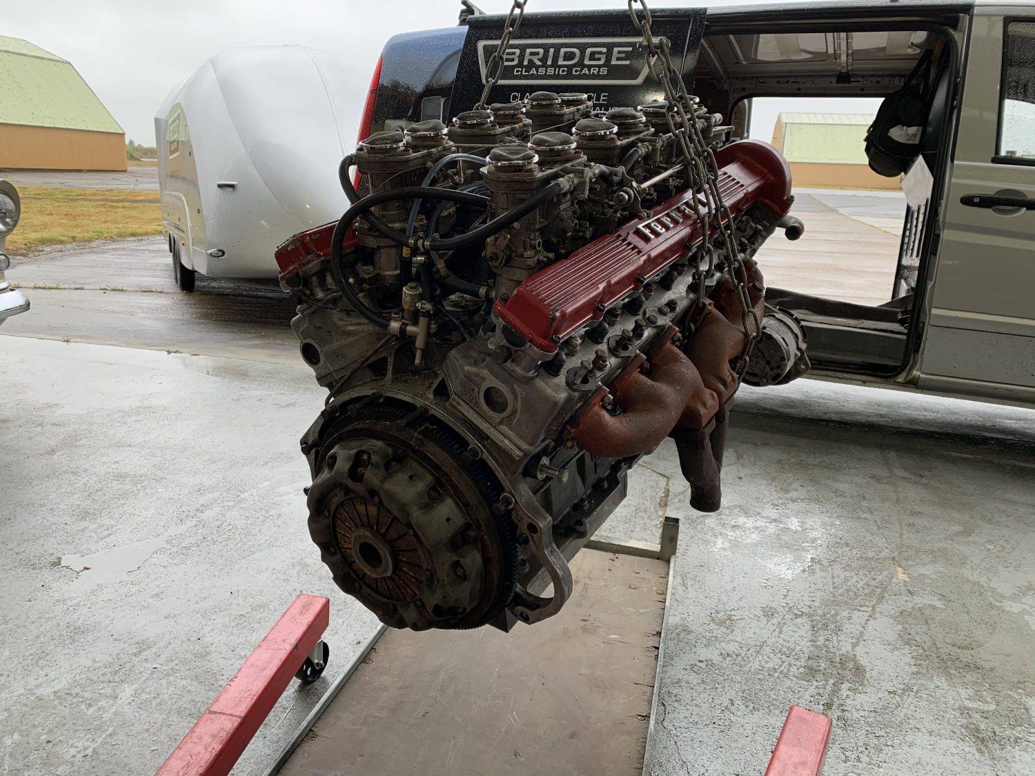 110620 Arrow Ferrari Daytona Engine Jaguar V12 2 1