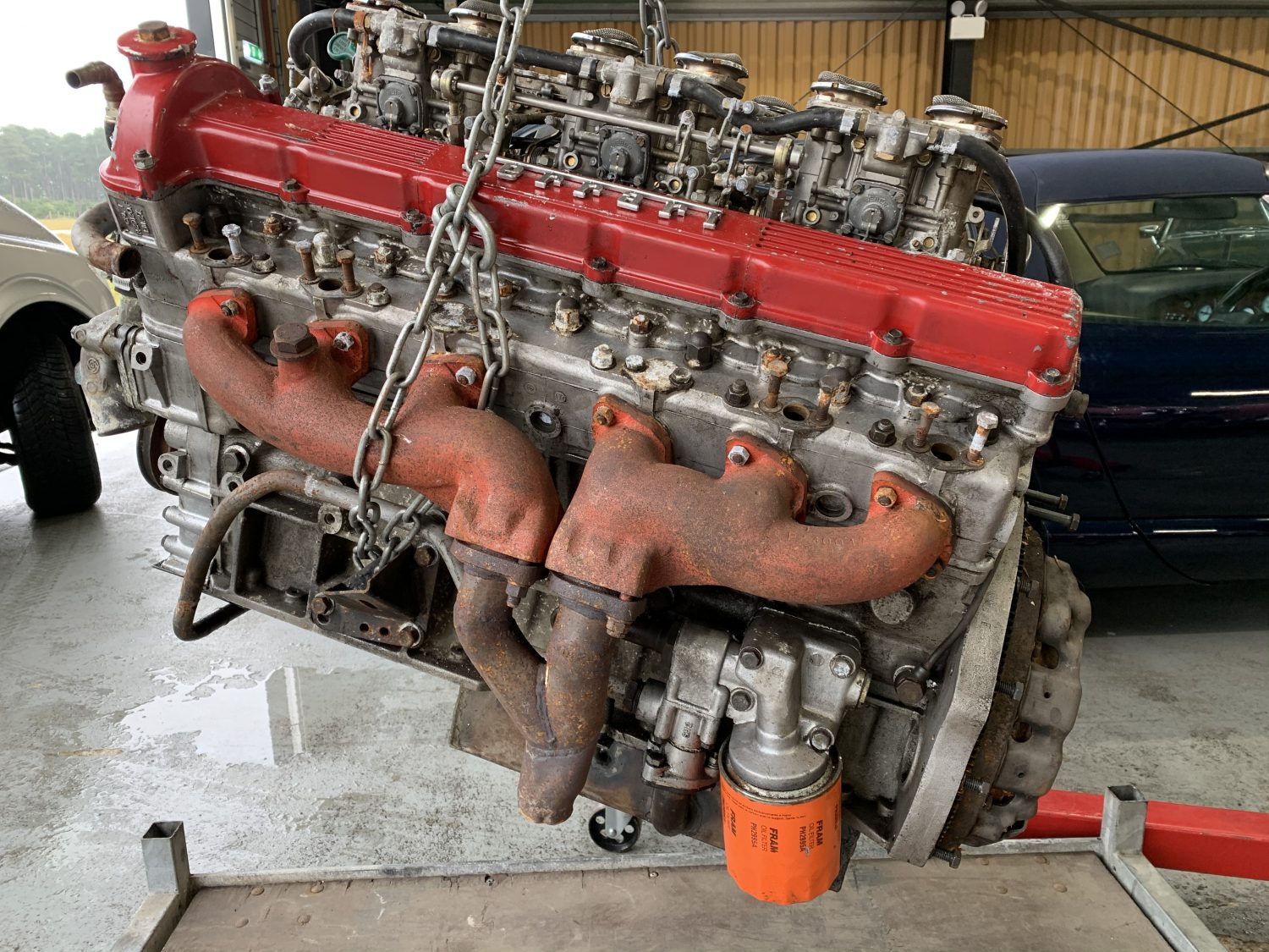 110620 Arrow Ferrari Daytona Engine Jaguar V12 5 1
