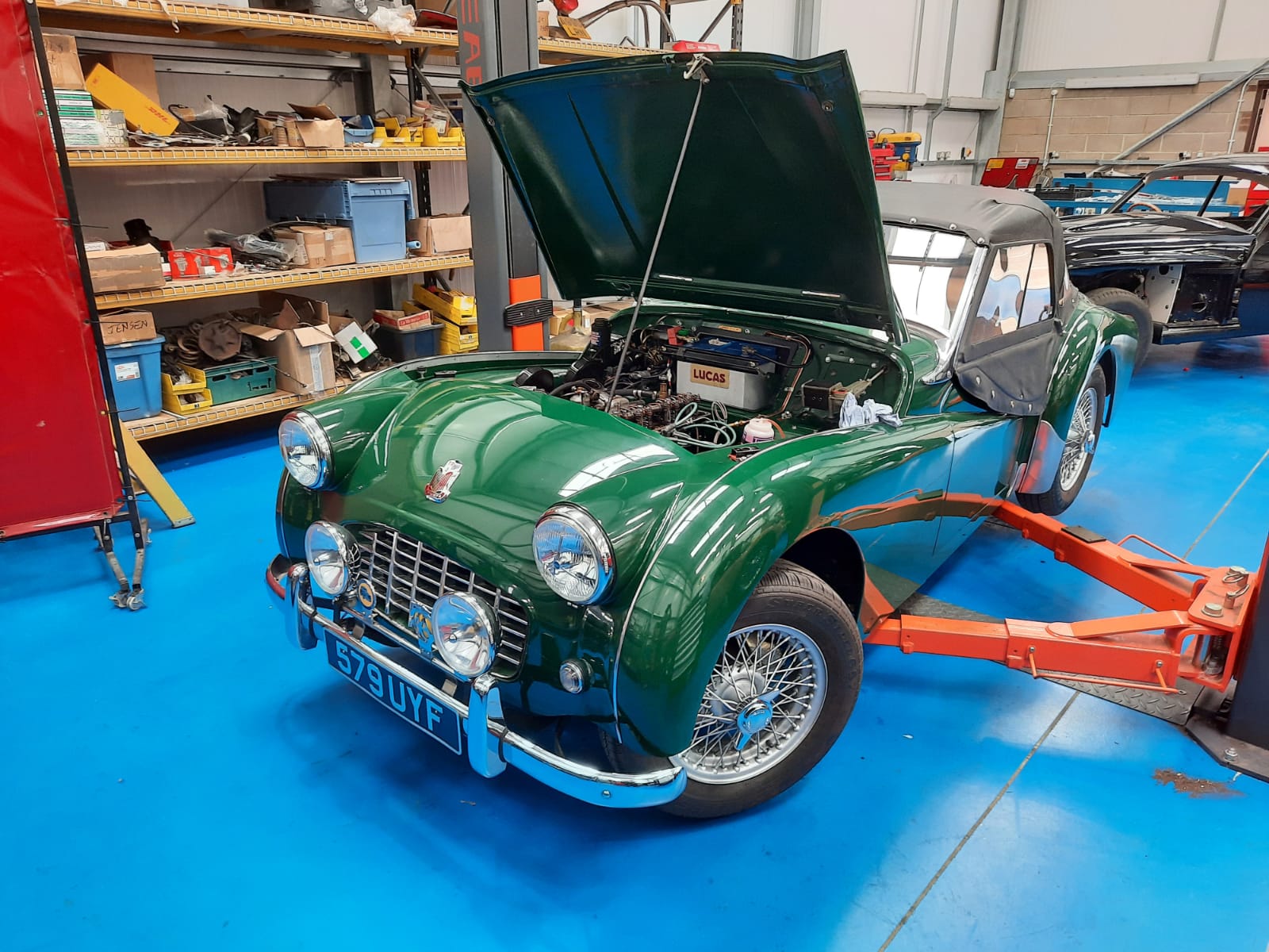1957 Triumph TR3 Service3