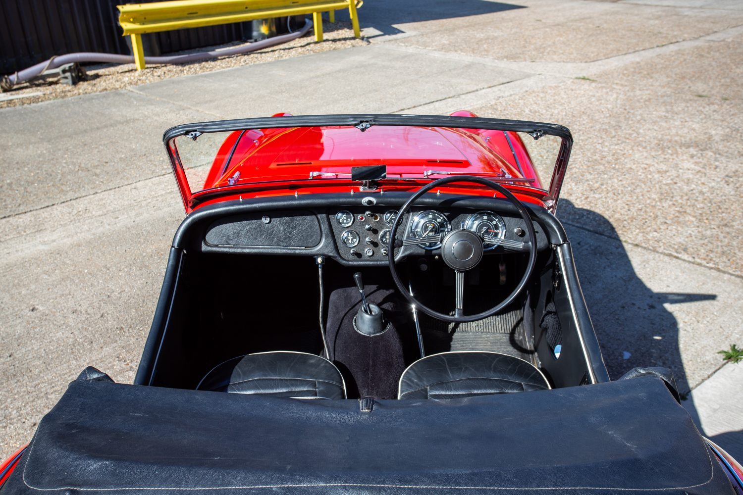 1958 Triumph TR3 Arrives at the Workshop12 1