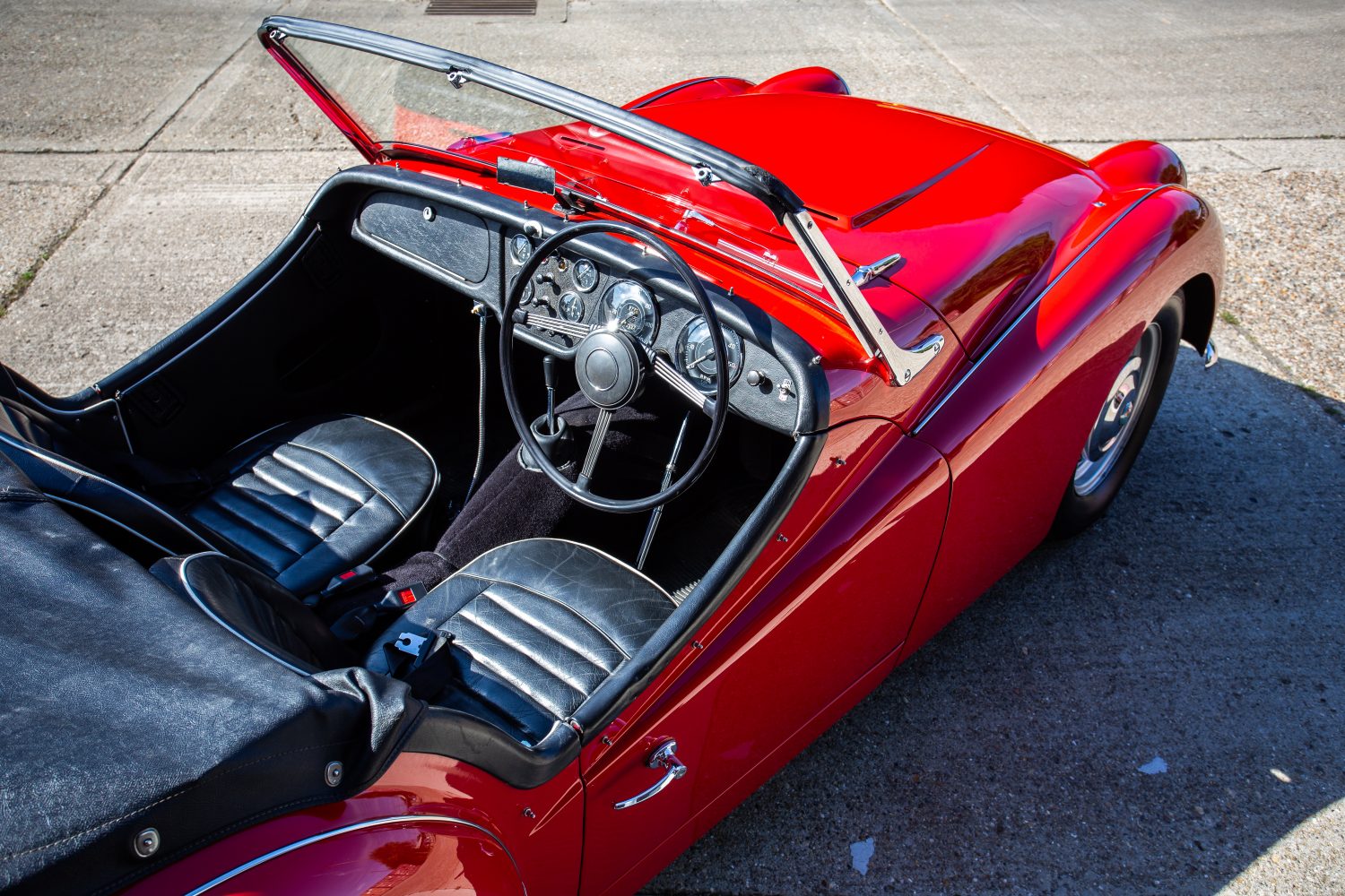 1958 Triumph TR3 Arrives at the Workshop13 1