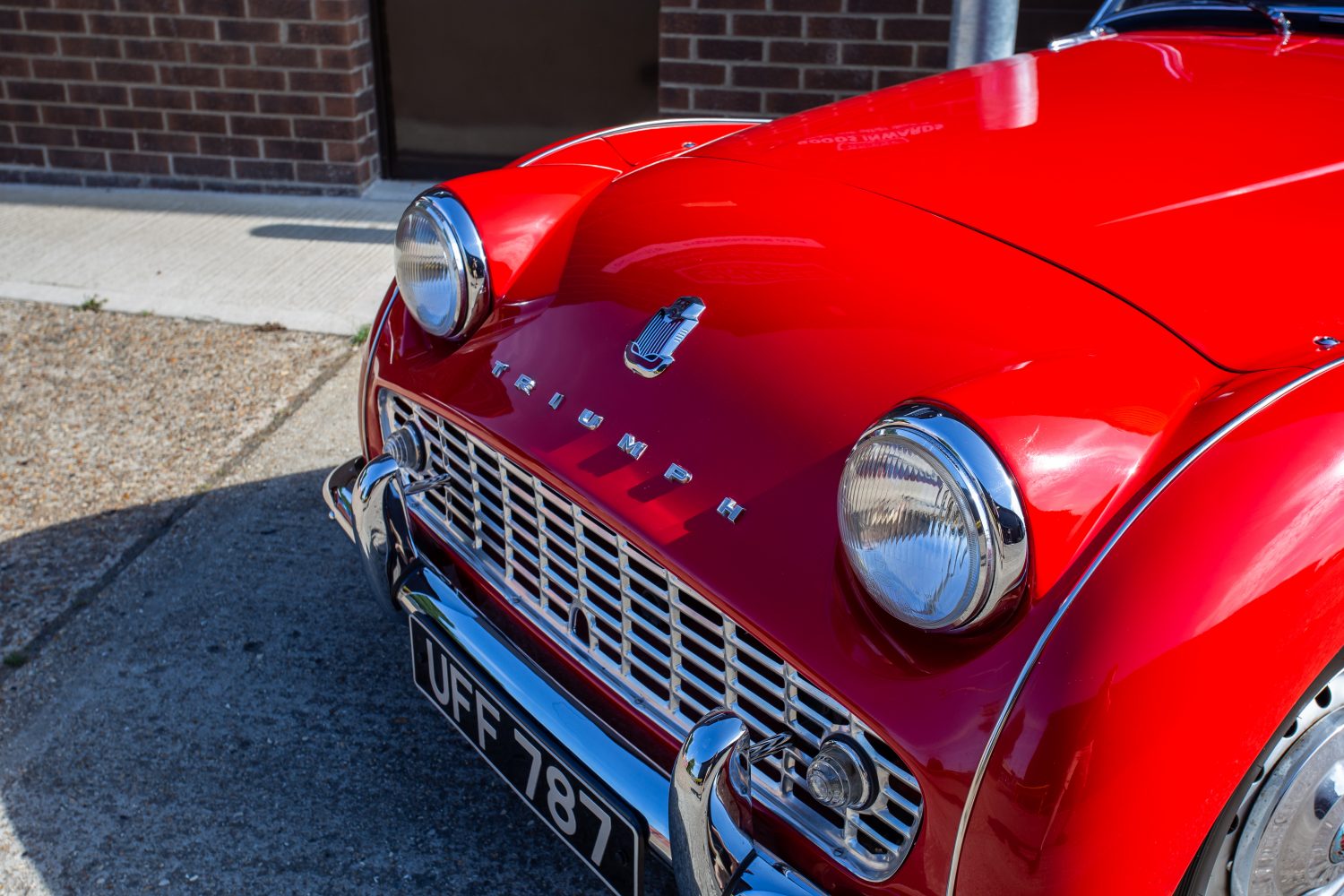 1958 Triumph TR3 Arrives at the Workshop14 1