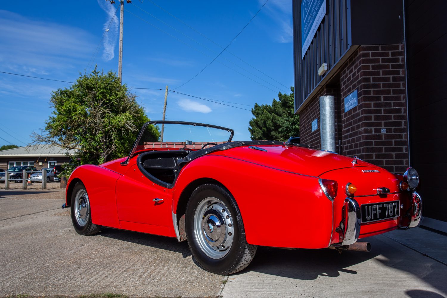 1958 Triumph TR3 Arrives at the Workshop3 1