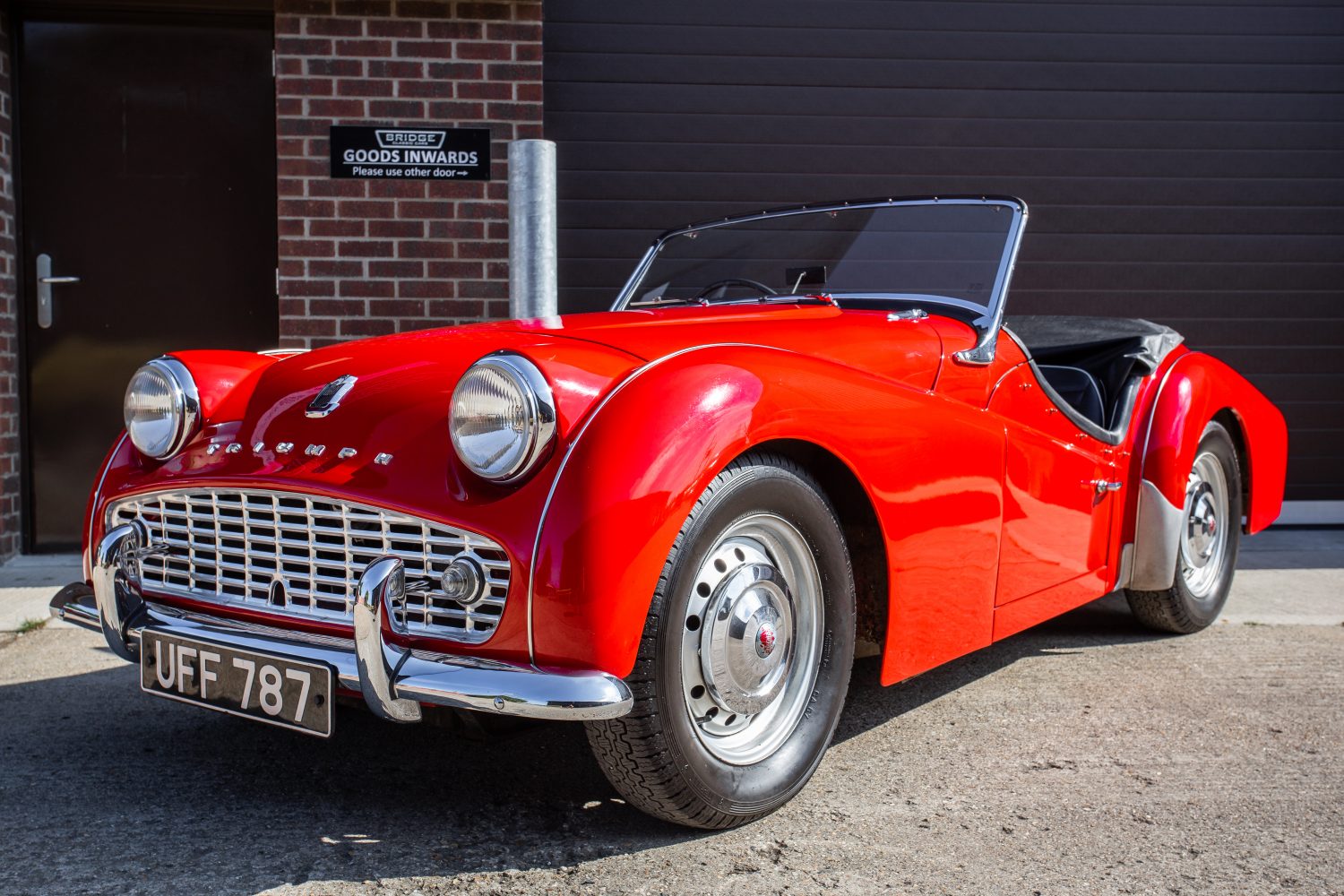 1958 Triumph TR3 Arrives at the Workshop9 1