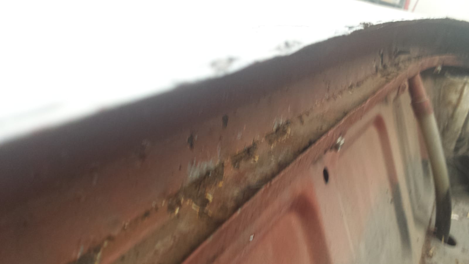 1972 Peugeot 504 rot and rust repairs1 1