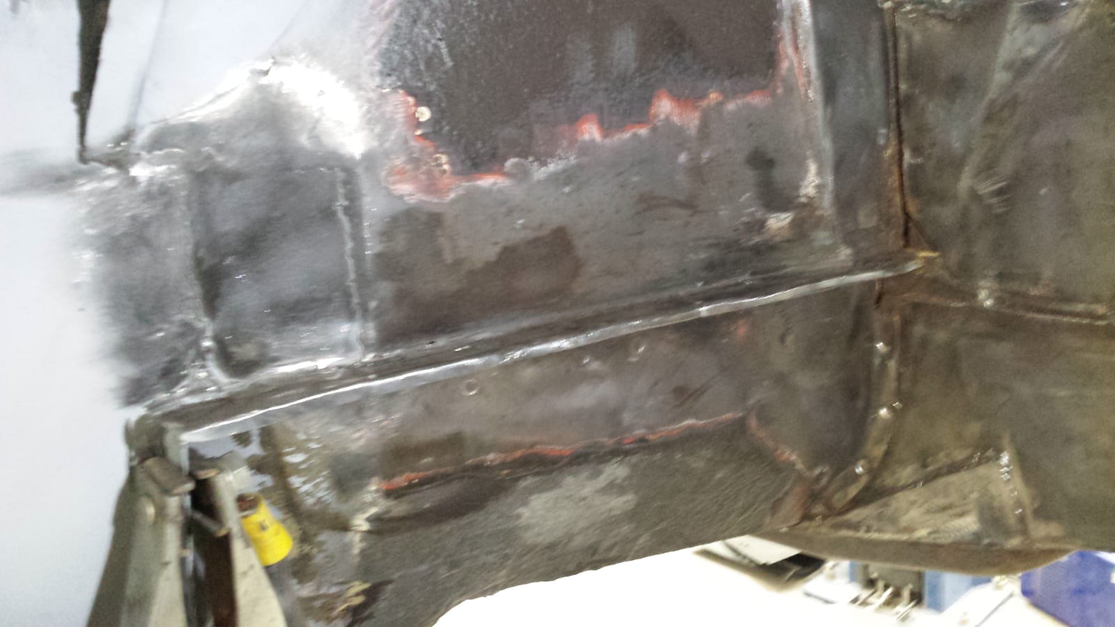 1972 Peugeot 504 rot and rust repairs2 1