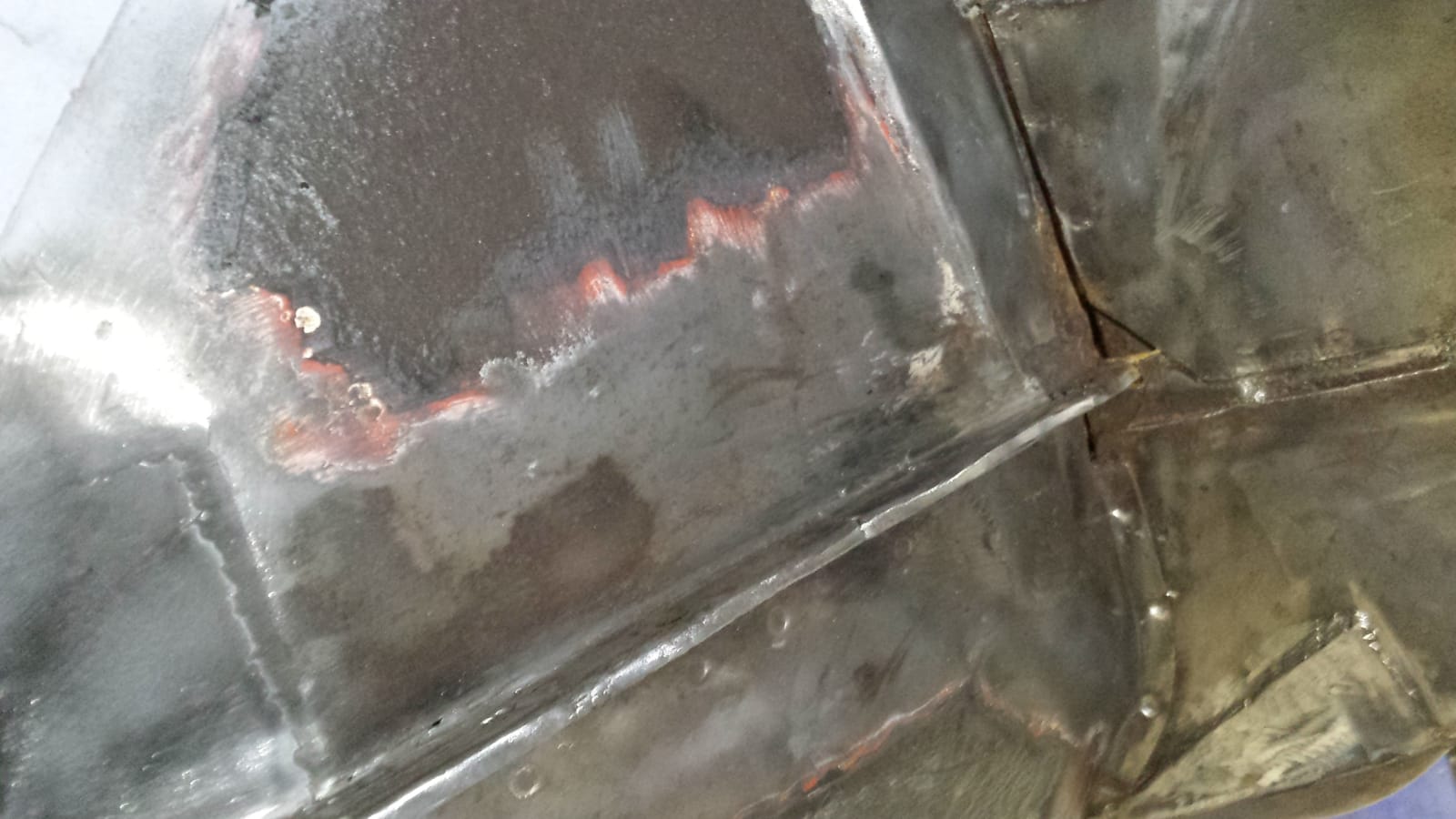 1972 Peugeot 504 rot and rust repairs7 1