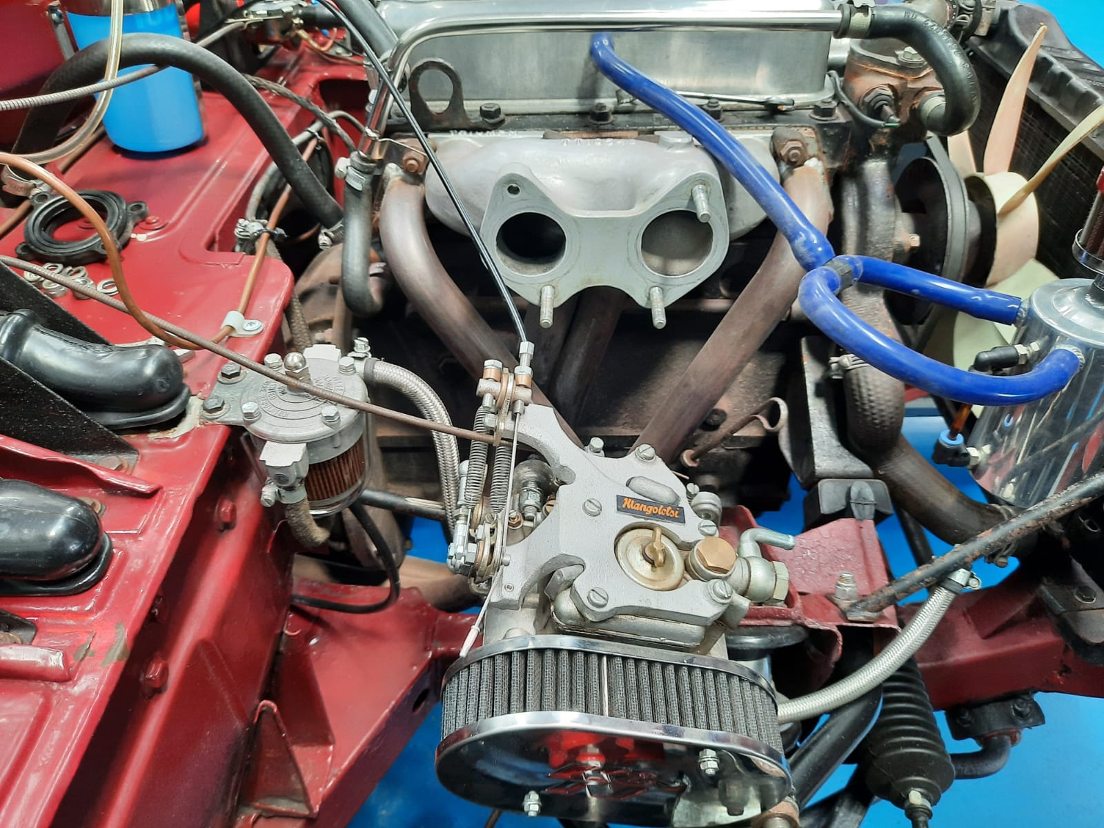 1976 Triumph Spitfire Service and MOT prep1 1