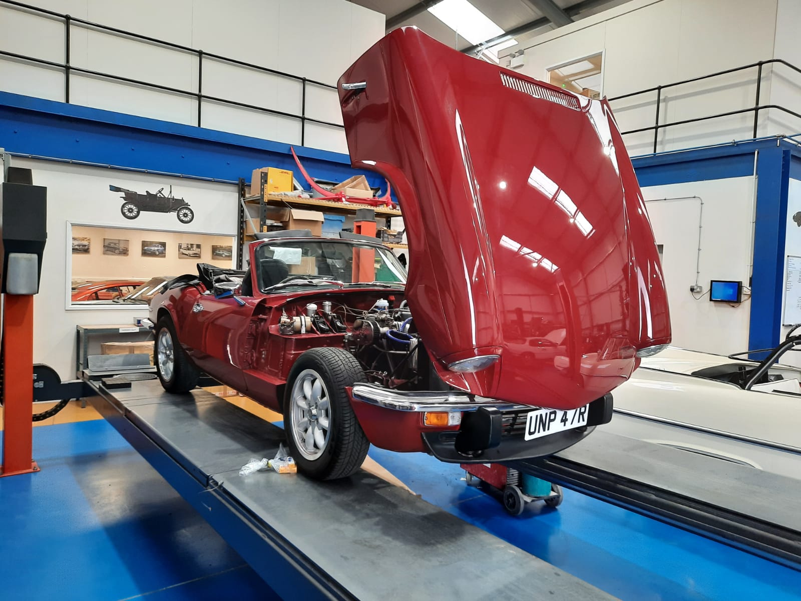 1976 Triumph Spitfire Service and MOT prep3 1