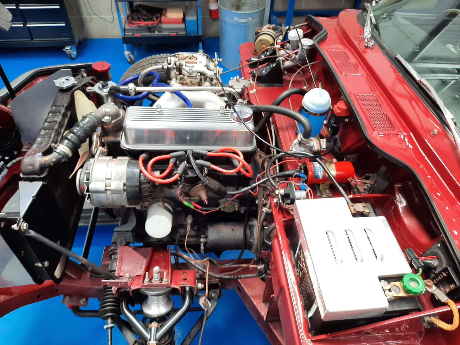 1976 Triumph Spitfire Service and MOT prep6 1