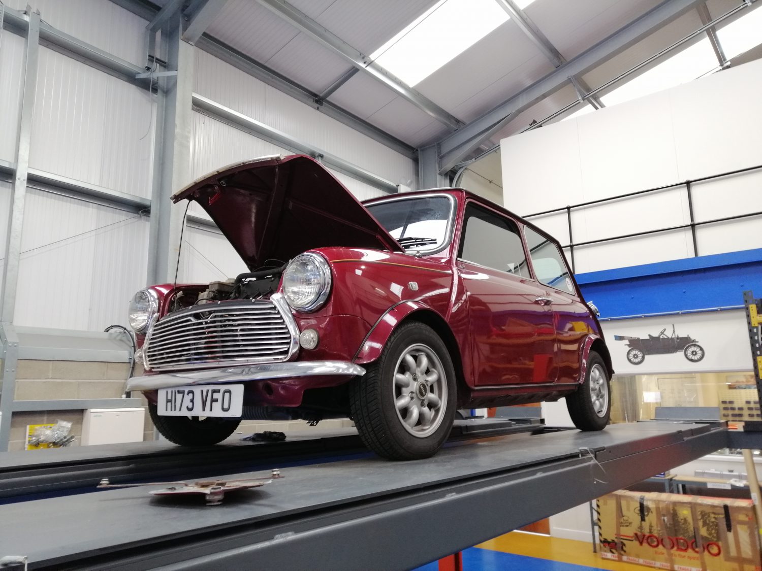 1990 Austin Mini Thirty Arrives at Bridge17 1