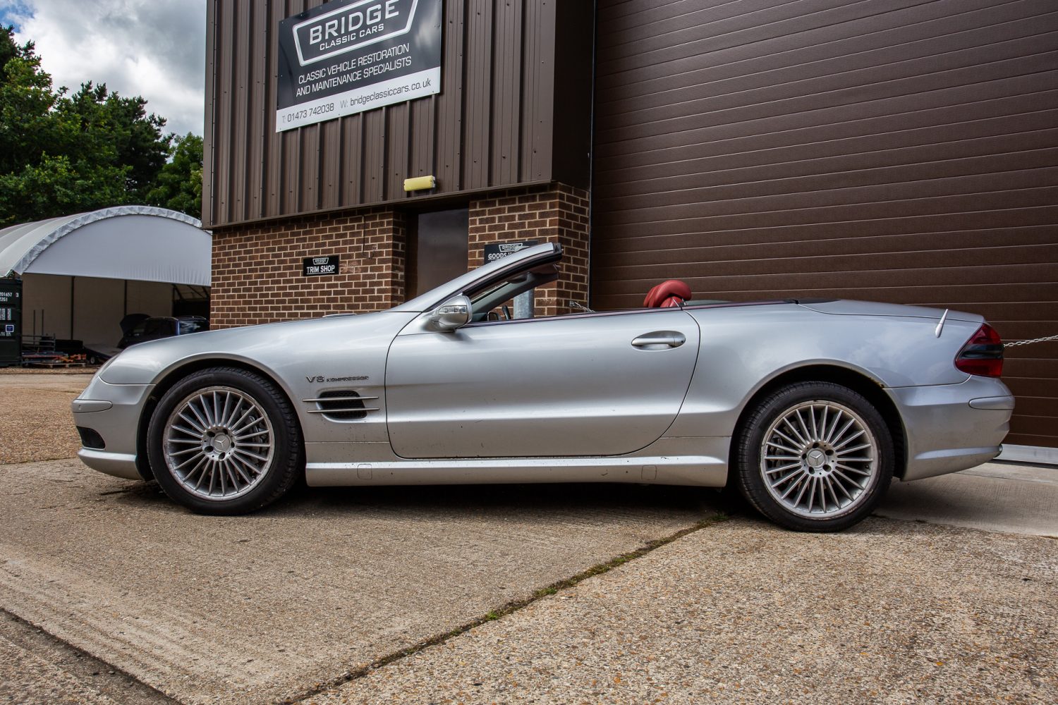 230620 2003 Mercedes SL55 V8 2 1