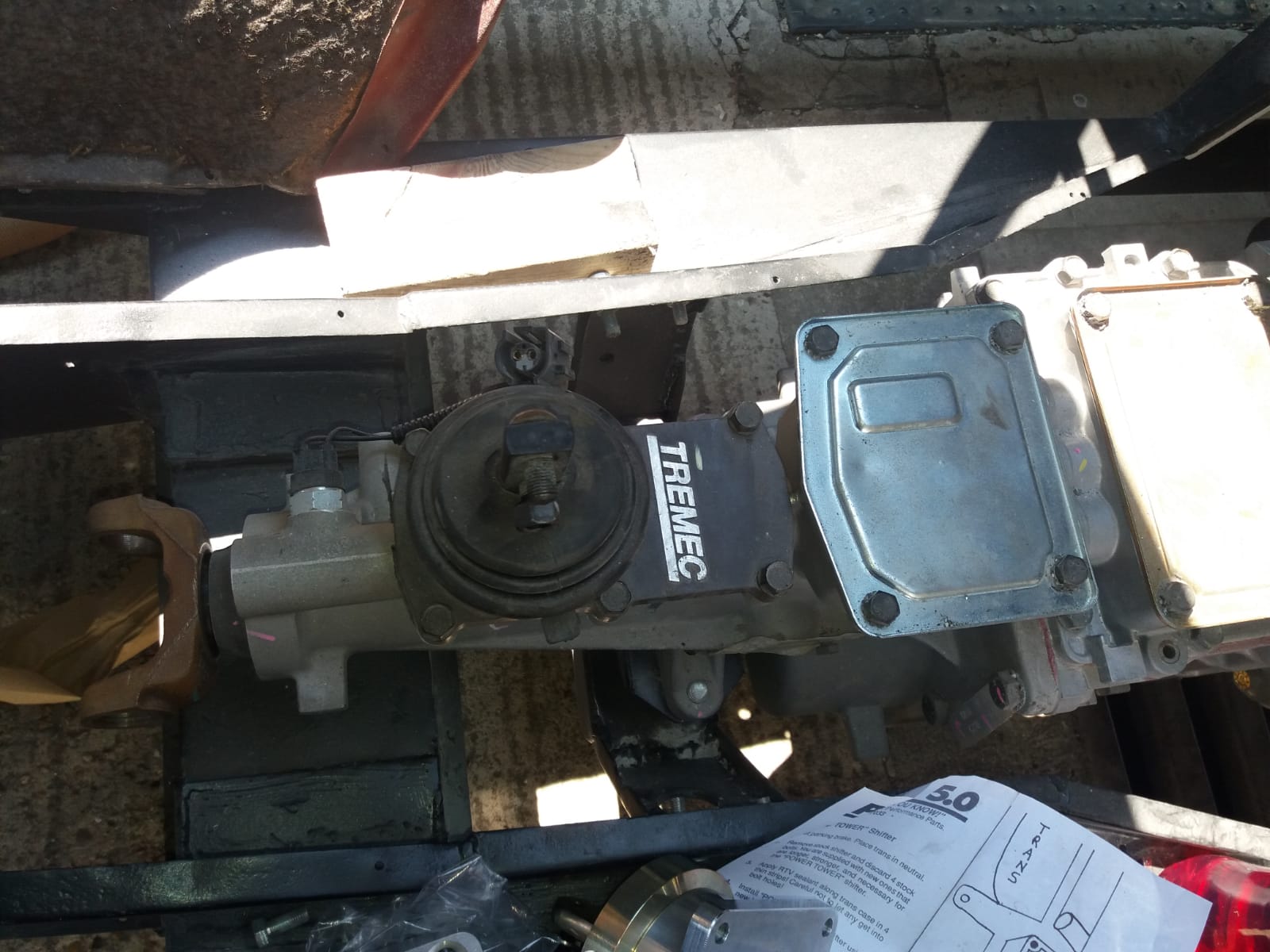 280520 Jensen repositioning gearbox lever 3 1