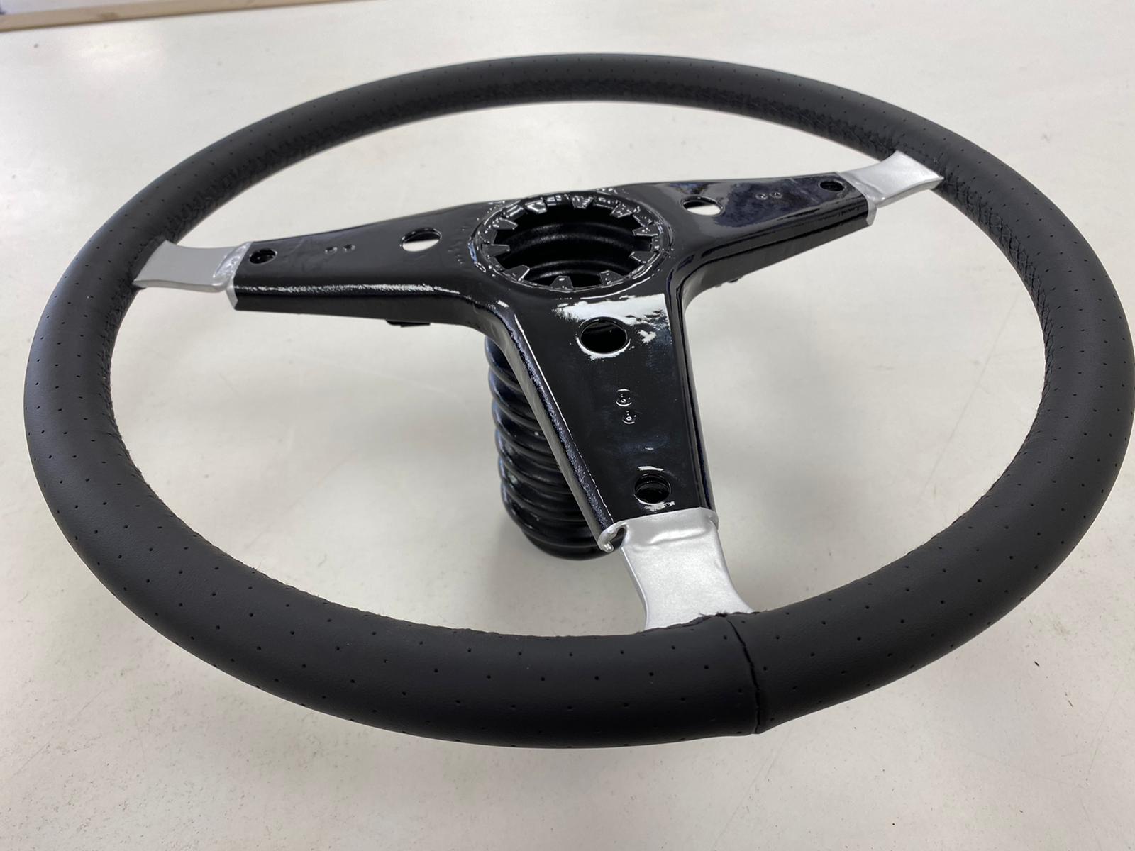 Ford Capri steering whel retrim6 2